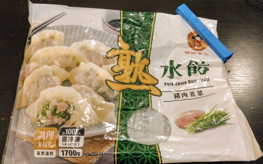 禎祥冷凍熟水餃韭菜豬肉